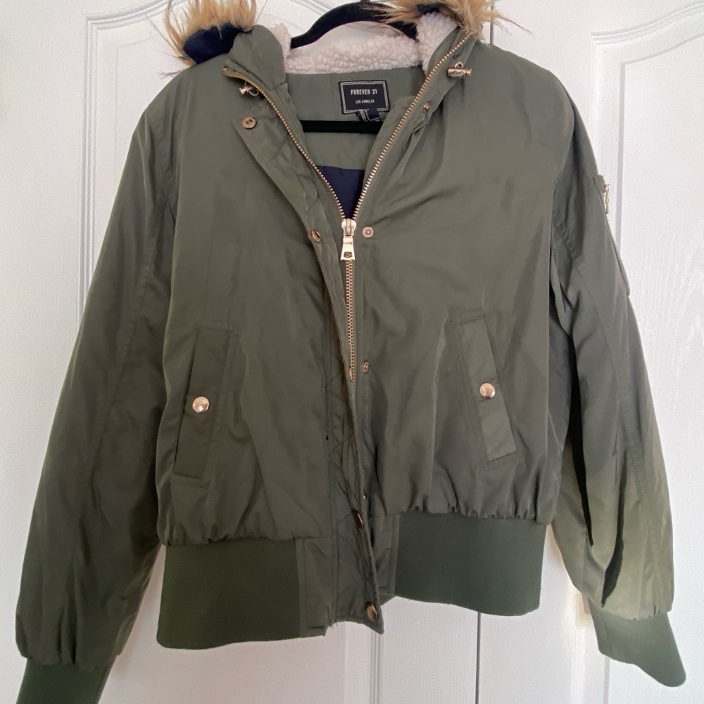 American Eagle hooded jacket